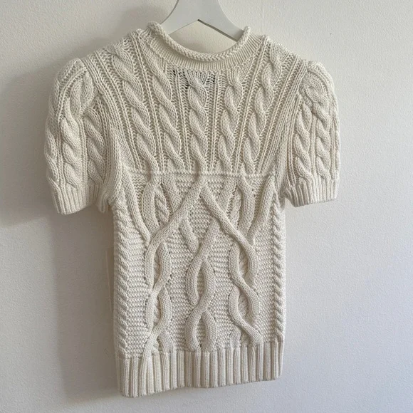 Ralph Lauren White Knit Top - Picture 3 of 6